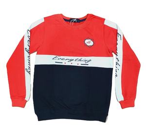 Nueva moda poliéster/algodón tejido cuello redondo sudaderas para bebés niños venta al por mayor Stock Casual niños pulóver ropa espacio - Product Image 1