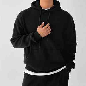 Sweat-shirts pour hommes de différents modèles, de haute qualité, décontractés, amples, à épaules tombantes, couleur unie, sweat-shirts de marque pour hommes, pour l'automne et l'hiver - Product Image 6