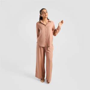 Pantalon large pour femme Flow State, respirant, en mélange de crêpe, options taille haute/basse, décontracté, pour le bureau, tailles XL et 3XL - Product Image 4