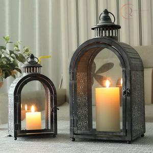 Portavelas de Metal Premium para Decoración de Interiores |   Uso en Ramadán, Impermeable y Portátil |   Mejora el Brillo de las Velas - Product Image 2