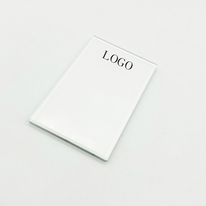 Bandeja de pegamento para pestañas de cristal de mármol rectangular profesional, herramienta de extensión de pestañas, paleta de pestañas, azulejos de pegamento, paleta de pestañas - Product Image 4