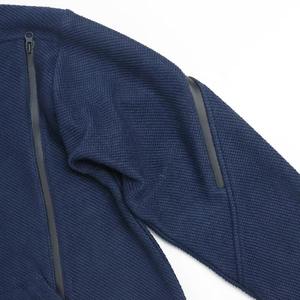 Sweat-shirt de sport de course à glissière complète avec logo personnalisé pour hommes Ensemble de survêtements d'hiver 2 pièces décontractés à manches longues - Product Image 2