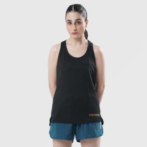 เสื้อกล้าม Breeze Fit Premium สำหรับผู้หญิง ผ้าถักระบายอากาศดี คอแบบผูก  โลโก้สั่งทำได้ ลาย Tie Dye  แบบสั้น  ไซส์เดียวใส่ได้ทุกขนาดตั้งแต่ XS - Product Image 5