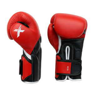 Guantes de Boxeo Profesionales 2026 con Logotipo Personalizado, Transpirables, de Cuero, con Cierre de Gancho y Bucle, Unisex, para Entrenamiento de Muay Thai XTREME BOXING - Product Image 3