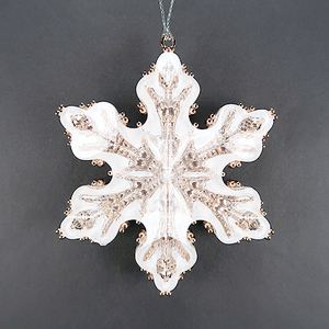 Christmas New Year Popular <b>Decoration</b> Frosty Acrylic <b>Frozen</b> Snowflake Ornament - Product Image 6