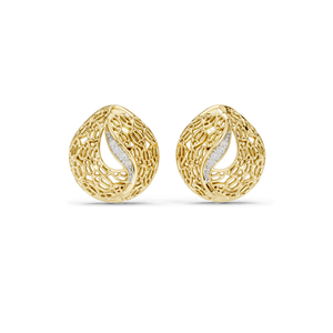 Boucles d'oreilles de créateur en diamant de laboratoire 0,06 CT pour femmes, clarté VVS-VS EF, or 18 carats, 14 carats, 10 carats et argent 925, rose, jaune, blanc - Product Image 3