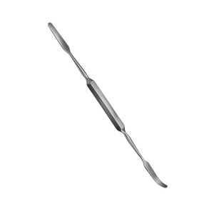 Elevador de muda de periostio de alto grado, mango liso, elevador de injerto de doble extremo, implante, mango sólido, elevador de cureta de muda quirúrgica - Product Image 5