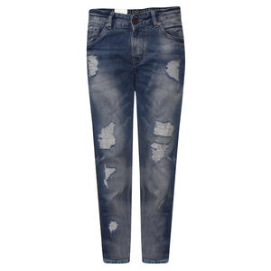 Pantalones Vaqueros de Mezclilla para Hombre, Formales, 100% Algodón, Corte Regular, Estilo Desgastado, Personalizados OEM, Precio Económico al por Mayor, Alta Calidad - Product Image 2