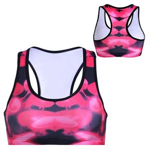 Soutien-gorge de sport à soutien élevé avec logo personnalisé Vente en gros Fitness Crop Top pour les femmes Workout Gym Yoga Wear Respirant Stretch - Product Image 1