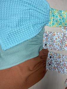 Serviettes de cuisine suspendues en coton ultra absorbant à séchage rapide, motif floral imprimé numérique gaufré, écologiques, promotionnelles - Product Image 6