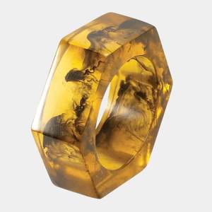 Beautifully crafted <b>resin</b> napkin <b>rings</b> that add charm and sophistication to rustic vintage and modern table settings - Product Image 2