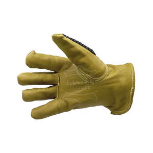 Gants de sécurité résistants aux chocs de la meilleure qualité Gants en cuir fabriqués en usine au prix de gros - Product Image 4