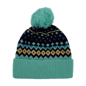 Gorro de Punto Bordado Unisex de Invierno con Logotipo Personalizado, Gorros de Jacquard - Product Image 2