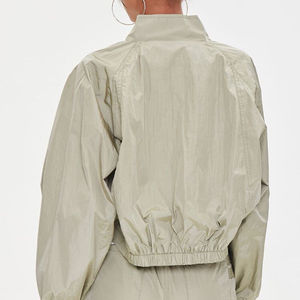 Custom <b>Nylon</b> <b>Women</b> Windbreaker Tracksuit Set Sportswear Breathable Water Resistant Custom Color <b>Nylon</b> windbreaker tracksuit - Product Image 3