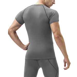 Chemises de compression à vendre Chemises de compression à manches courtes légères pour hommes Nouveau style Bas prix pour hommes Bas prix - Product Image 5