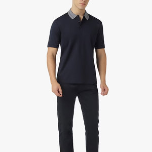 Look classique Grande personnalité Nouvelle arrivée T-shirt polo pour homme Article frais T-shirt polo à col montant à séchage rapide pour homme - Product Image 3