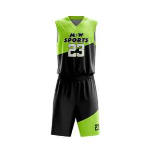 Maillot de basket-ball en polyester 100% de haute qualité Design uniforme Maillot de basket-ball personnalisé - Product Image 5