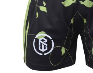 กางเกงขาสั้นผู้ชายแบบแห้งเร็วระบายอากาศได้ดีพิมพ์โลโก้ตามสั่ง100% สีโพลีเอสเตอร์ออสเตรเลียฟุตบอลลีก - Product Image 4