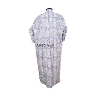 Kimono Elegante Vintage Kantha, Vestido de Noche Largo para Mujer, Hecho a Mano, Tradicional Indio, con Parches, para Verano e Invierno, Directo de Fábrica - Product Image 6