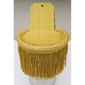 Hombrera de Borla Dorada con Flecos Bordados para Uniformes de Tablero, Incluye Insignias de Hamza - Product Image 4