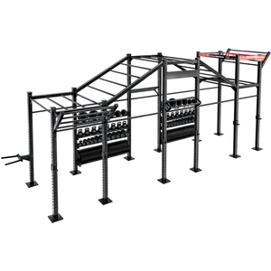 Nouveau Système de Rig et de Rack Autoportant Français 11 pour Squats et Presses avec Barre pour CrossFit et Entraînements de Force - Product Image 2