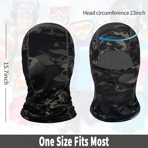 Multifunctional cycling Balaclava hood mask Windproof <b>Dust</b> Protector masks Helmet Liner for Biking Running and Tactical masks - Product Image 4