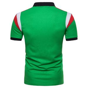 Haute qualité hommes pour chemises à manches courtes uniforme de Golf tricoté solide surdimensionné ajustement séchage rapide personnaliser Logo conception respirant - Product Image 4