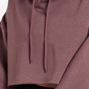 Sudadera de algodón 100% para mujer, de secado rápido, cómoda, de longitud larga, con capucha, multicolor, etiqueta personalizada, Frente liso de invierno - Product Image 3