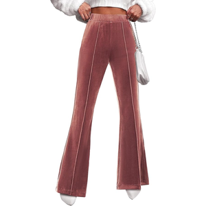 Pantalons pour femmes Nouvelle dernière vente en gros Pantalons pour femmes Taille décontractée à cordon à bas prix Pantalon de rue - Product Image 5