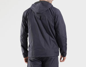 2026 hombres de gran tamaño de algodón polar chándal deportes de invierno cremallera Sudadera con capucha pantalones de jogging con patrón estampado para la temporada de otoño - Product Image 1