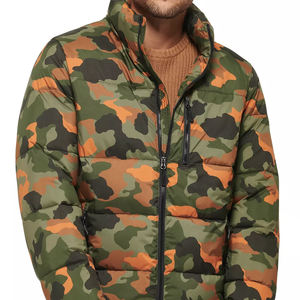 Veste matelassée de haute qualité pour hommes Nouvelle veste matelassée imperméable d'hiver à la mode Veste pour hommes à fermeture éclair complète - Product Image 5