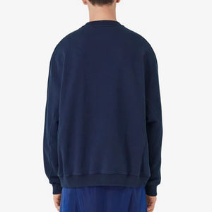 SIGH-Sudadera de manga larga con logo personalizado para hombre, jersey de cuello redondo, color blanco - Product Image 4