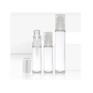 Großhandel Kunststoff Sprüh flasche PET transparent Fein nebel Luft nebel Flasche für Alkohol Parfüm Verpackung Kosmetik 30 ml50ml100ml