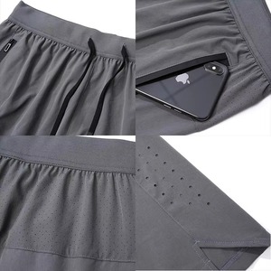 Breathable Quick Dry Workout Running Gym Fitness Sports Drawstring Solid <b>Short</b> Athletic <b>Mens</b> <b>Jogging</b> <b>Shorts</b> - Product Image 4