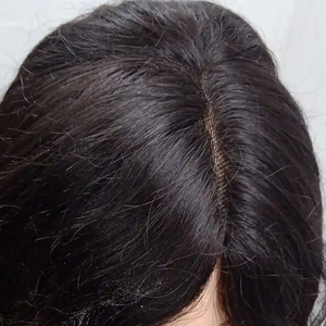 Peluca corta de pelo Remy indio con color de pelo natural - Product Image 2