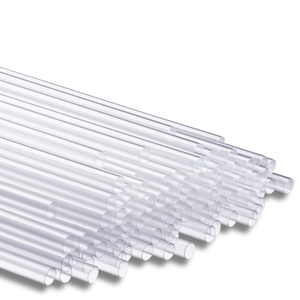 Pailles en plastique PP avec film plastique jetables de haute qualité pour les fêtes et les boissons Service OEM/ODM de marque privée - Product Image 4