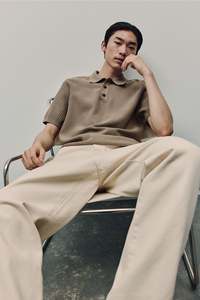 เสื้อเจอร์ซีย์คอกลมแขนสั้นสำหรับผู้ชายเสื้อยืดคอกลมทรงพอดีตัวผ้าโพลีเอสเตอร์ - Product Image 5