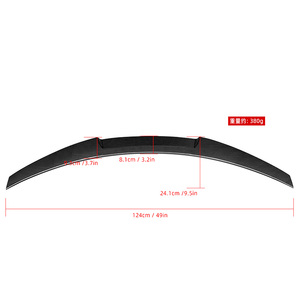Pièces de voiture OEM Type <span class=keywords><strong>M4</strong></span> aileron de coffre arrière aile en Fiber de carbone pour <span class=keywords><strong>BMW</strong></span> M2 F87 F22 coupé - Product Image 4
