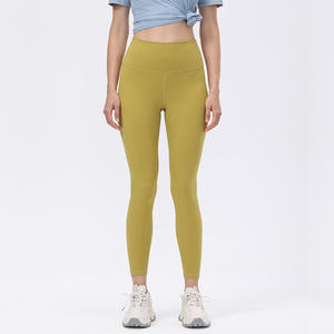 Women's <b>Nylon</b> Spandex Activewear Seamless Workout Leggings Scrunch Butt Yoga <b>Tights</b> for Fitness Sportswear - Product Image 1