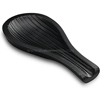 Repose-cuillère en bois de manguier Porte-cuillère en bois Accessoires de cuisine Repose-cuillère Ustensiles de cuisine Couverts en bois d'Inde