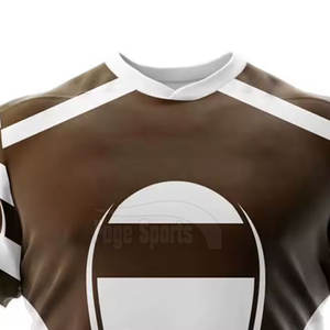 Meilleures ventes : Uniforme de rugby confortable et respirant, haute qualité, 100 % polyester, manches courtes, promotion exceptionnelle - Product Image 6