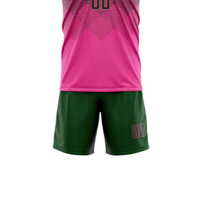 Uniforme de Fútbol Corto Ligero de Secado Rápido y Transpirable de Alta Calidad 100% Poliéster para Hombre, Colores Personalizables, Logotipo, Servicio OEM - Product Image 5