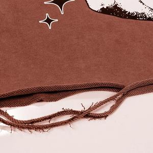 Sweats à capuche surdimensionnés vintage pour hommes avec logo personnalisé d'usine OEM Sweats à capuche délavés à l'acide pour hommes - Product Image 4