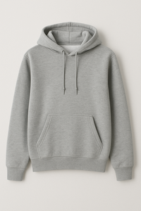 Venta al por mayor 450 gramos de peso pesado sudaderas con capucha de los hombres de alta calidad básicos Puff impresión lágrimas corona 100% algodón otoño - Product Image 1