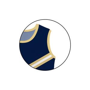 Uniformes de Animadoras Personalizados con Logotipo, Transpirables, de Poliéster Estampado, Conjuntos para Equipos Juveniles de Niñas, Atuendo de Animadoras para Competencia, Venta al Por Mayor - Product Image 4