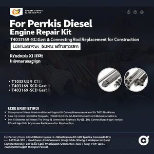 Kit de réparation pour moteur diesel Perkins T403169-STD – Joint de culasse et bielle de rechange pour engins de construction - Product Image 3