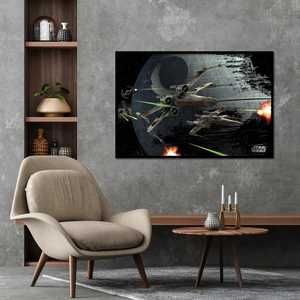Affiche murale de style moderne Star Wars X-Wings Space Battle pour décoration murale - Product Image 2