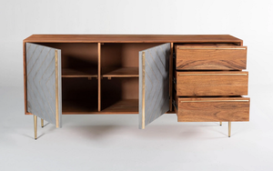 Aparador Elegante con Construcción de Madera Sólida, Acabado Duradero, Amplio Espacio de Almacenamiento y Diseño Estilizado, Perfecto - Product Image 3