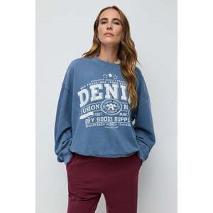 Sudadera Oversize de Algodón 100% con Efecto Desgastado para Uso Diario - Product Image 2