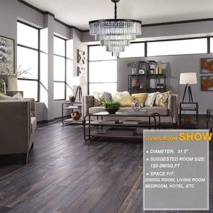 Lustres en cristal blanc modernes de luxe éclairage pendentif lustre plafonniers luminaire (16 lumières) léger pour mariage - Product Image 5